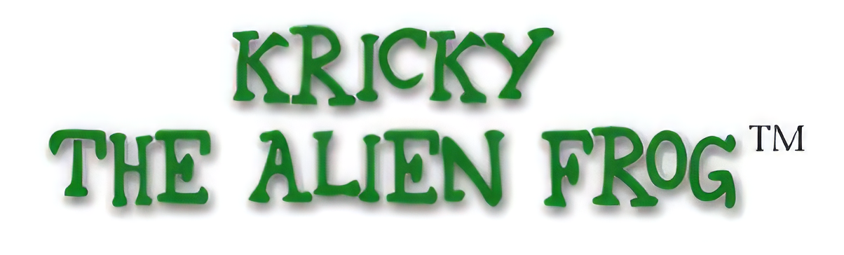 Kricky the Alien Frog logo